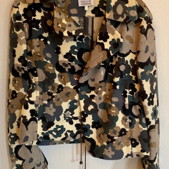 Akris Punto Jackets & Blazers - Akris Punto Green Shades of Flower Blazer Jacket.